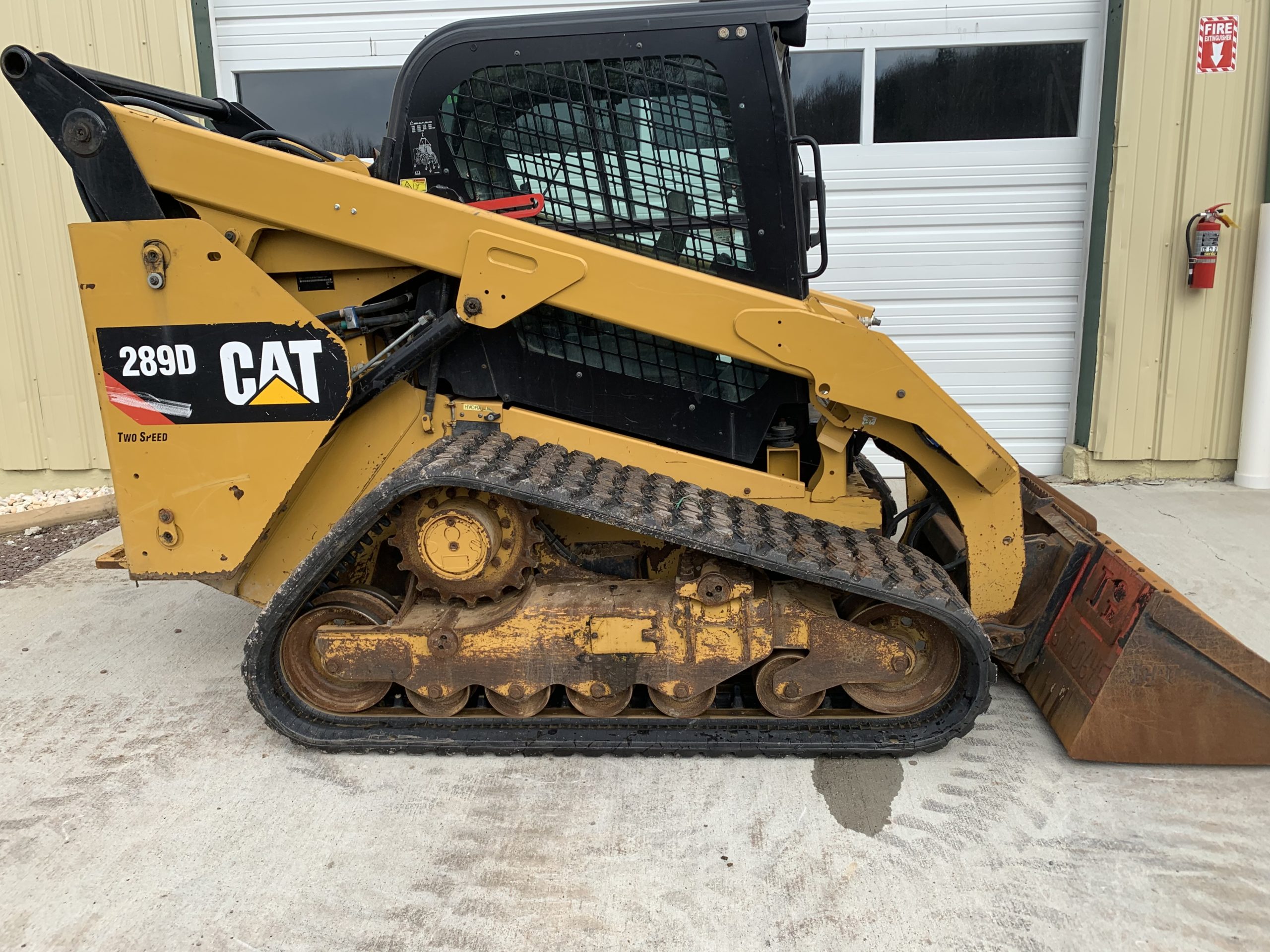 2014 Cat 289D with NEW TRACKS