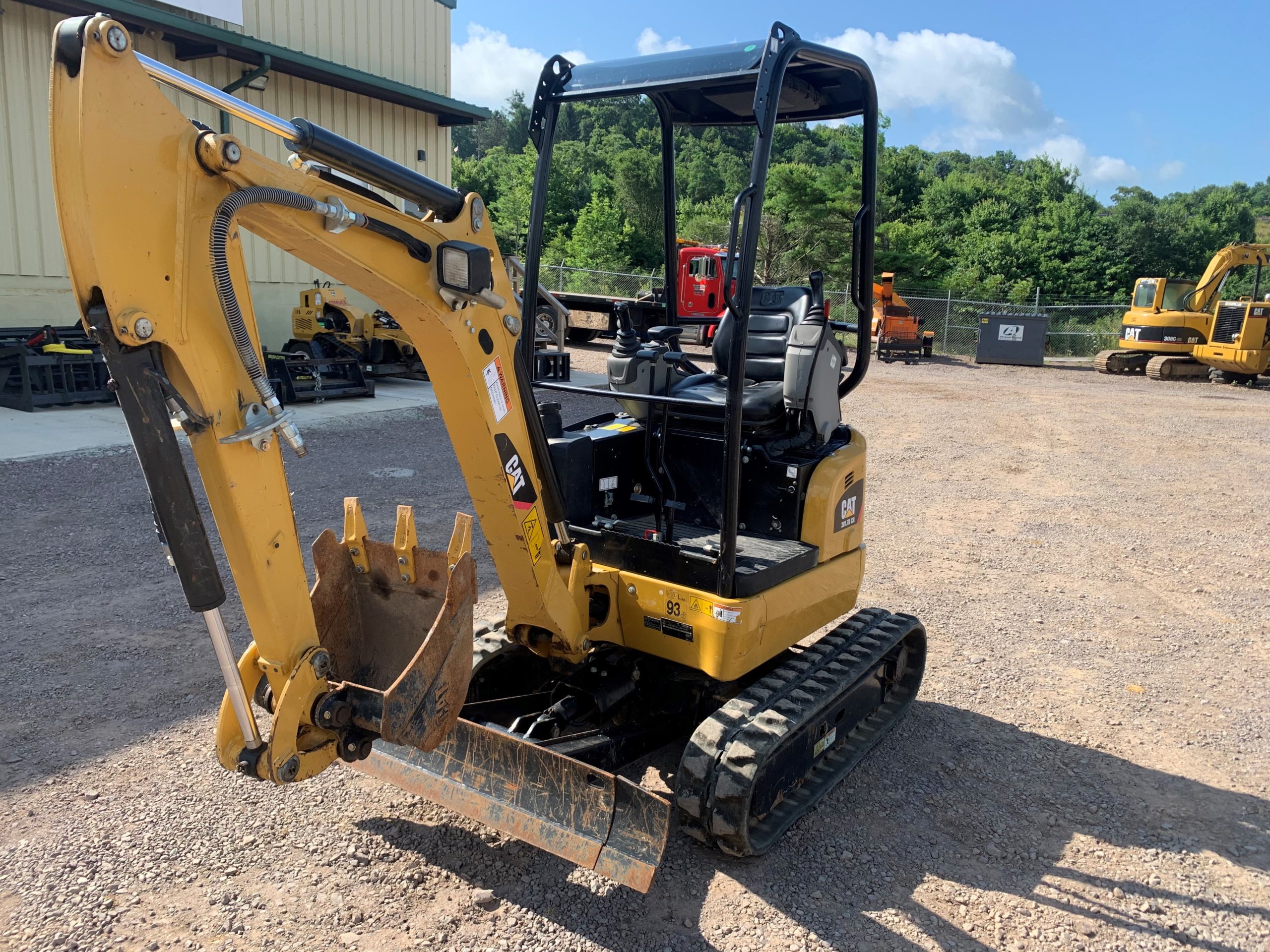 2018 Cat 301.7D CR Mini Excavator