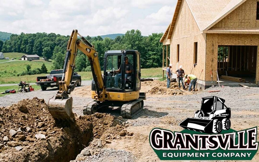 Selecting the Ideal Compact Excavator for Residential Site Work